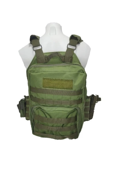 Single Sword Kasırga Hücum Yeleği - Çantalı ve Korumalı KD-4 - Resim 3