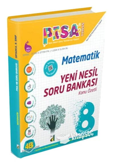 8. Sınıf Pisa Yeni Nesil Matematik Soru Bankası Damla Yayınevi