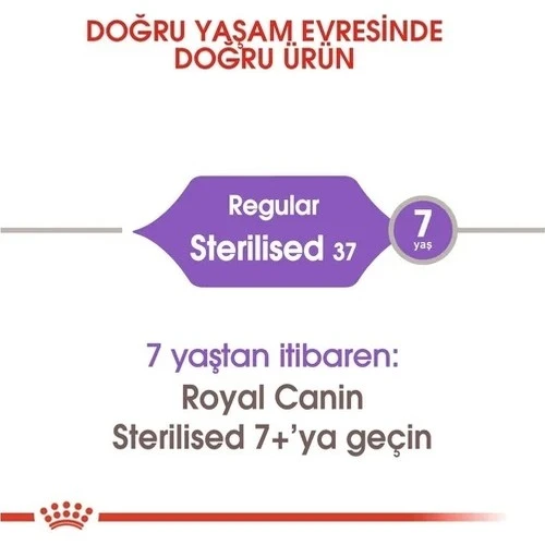 Royal Canin Sterilised Kısırlaştırılmış Kedi Maması 2 Kg - Resim 5