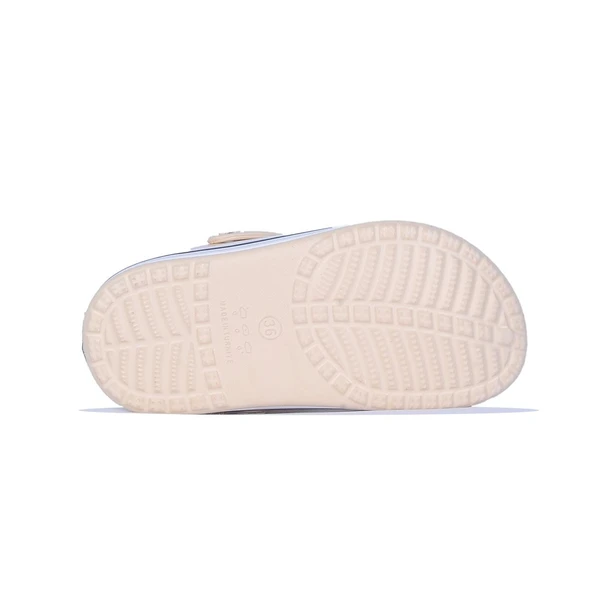 Apella E-800-2 Bej Crocs Kadın Hemşire Doktor Terlik - 4
