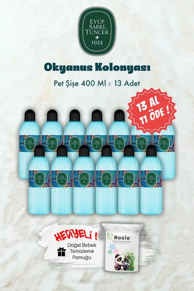 400 ML 13 AL 11 ÖDE Okyanus Kolonyası ve ROSIE Hediye ürün görseli