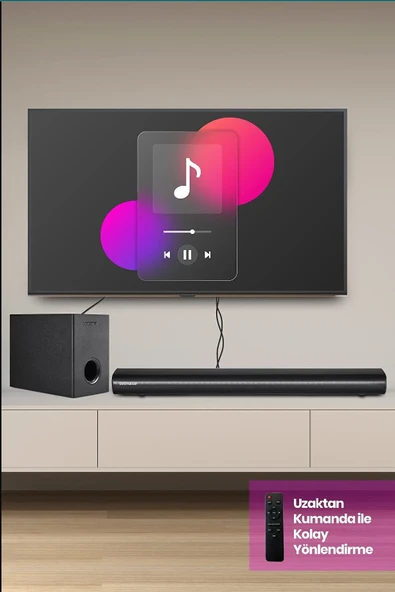 Goldmaster Sw-910 Bt Soundbar Kablolu Woofer 261535 - 3