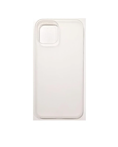 Baseus Wing İphone 12 Pro uyumlu Kılıf Mat Şeffaf