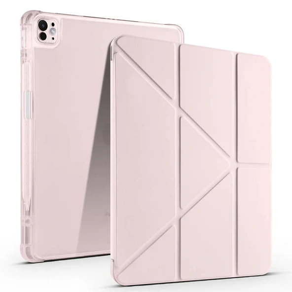 Apple iPad Air 13 2025 M3 Kılıf Redclick Tri Folding Kalem Bölmeli Standlı Kılıf