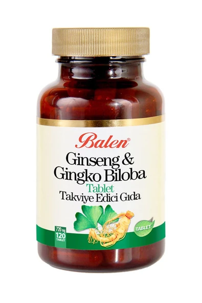 Ginseng & Ginkgo Biloba 720 Mg 120 Tablet X 6 Adet - Resim 2