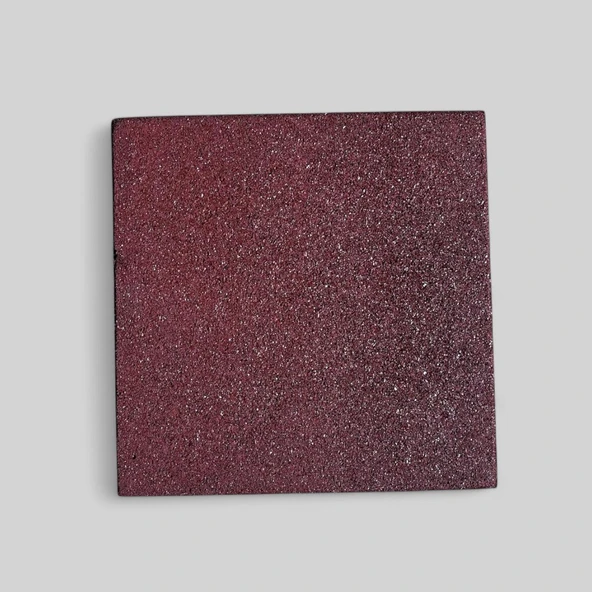 Kauçuk Zemin Kaplama Karo Kiremit Rengi 40x40x2 cm - 35m2 Paketli