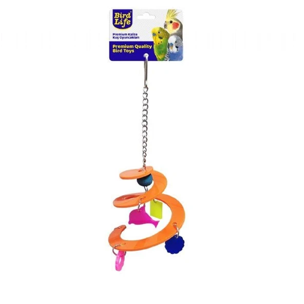 Birdlife Kuş Oyuncağı Akrilik Spiral Sarkaç