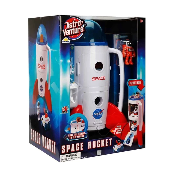 106114 Astro Venture Sesli Ve Işıklı Uzay Roketi -Sunman - 2