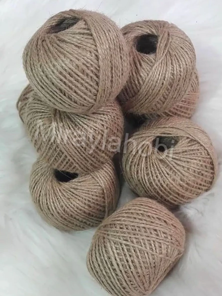 Jüt Kendir İpi 100 gr 1 Adet - Resim 3