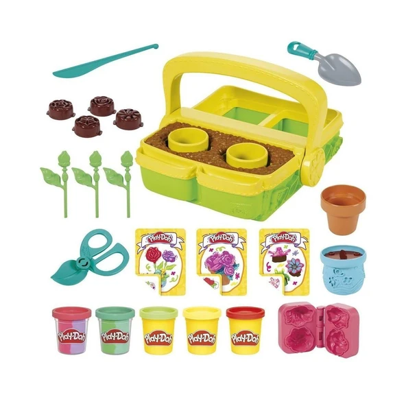 G0492 Play-Doh Renkli Çiçekler Botanik Oyun Seti +3 yaş - 2