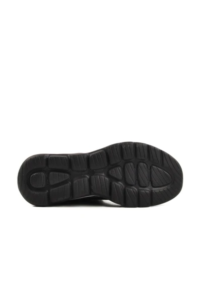 Aspor Siyah Fileli Hafif Unisex Spor Ayakkabı - Resim 5