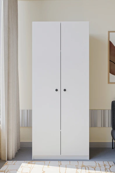 modüleva elbise dolabı 2 kapaklı