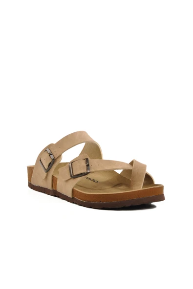 Aspor Bej Hafif Unisex Terlik - 3