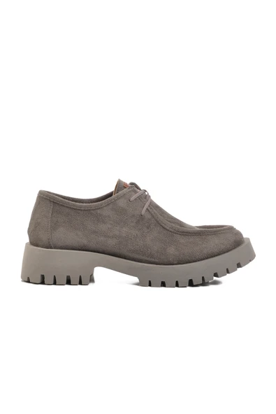 Pierre Cardin Gri Süet Kadın Casual Ayakkabı