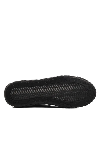 Aspor Siyah Hakiki Deri Kadın Casual Ayakkabı - Resim 5