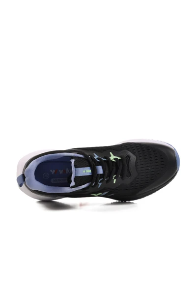 Walkway Siyah Memory Foam Hafif Hava Alabilen Unisex Spor Ayakkabı - Resim 4