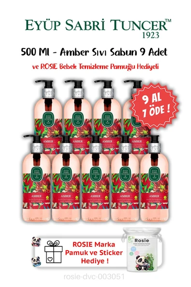 Eyüp Sabri Tuncer Amber Sıvı Sabun 500 ml