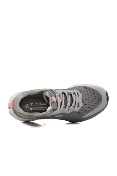 Walkway Füme Memory Foam Hafif Hava Alabilen Unisex Spor Ayakkabı - Resim 4