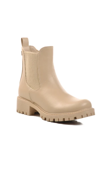 Aspor Bej Bilekten Esnek Kadın Bot - Resim 3