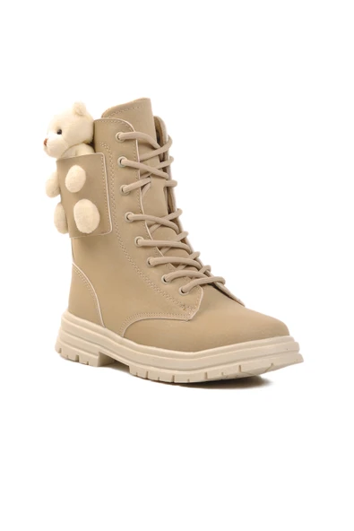 Aspor Bej İçi Polarlı Kız Çocuk Bot - Resim 3