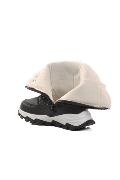 Aspor Siyah İçi Polarlı Kız Çocuk Bot - Resim 4