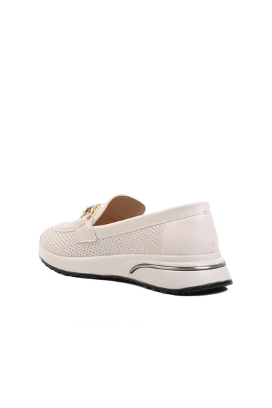 Aspor Beyaz Kadın Casual Ayakkabı - 4