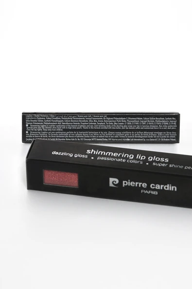 Pierre Cardin Shimmering Lipgloss Sedefli Parlak Likit Ruj 5 ml -Kiraz 412 - 5