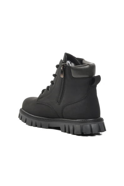 Pepino Siyah Fermuarlı Unisex Çocuk Bot - 4