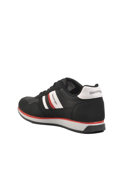 Slazenger Siyah Kırmızı Erkek Spor Ayakkabı - 4