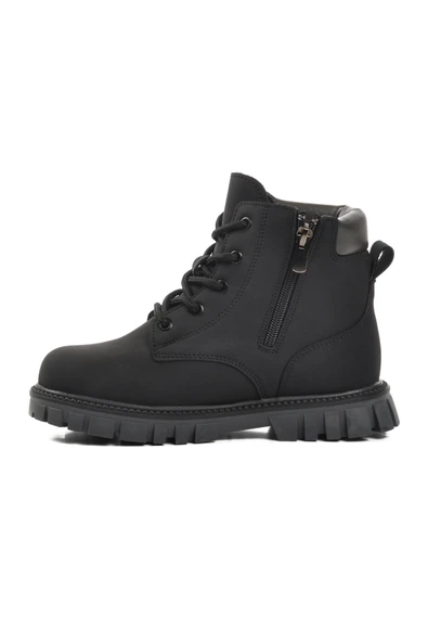 Pepino Siyah Fermuarlı Unisex Çocuk Bot - 2
