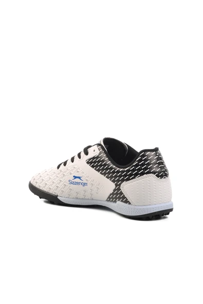 Slazenger Beyaz Siyah Erkek Halı Saha Ayakkabısı - 4