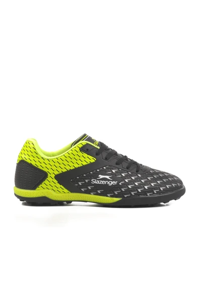 Slazenger Siyah Yeşil Erkek Halı Saha Ayakkabısı