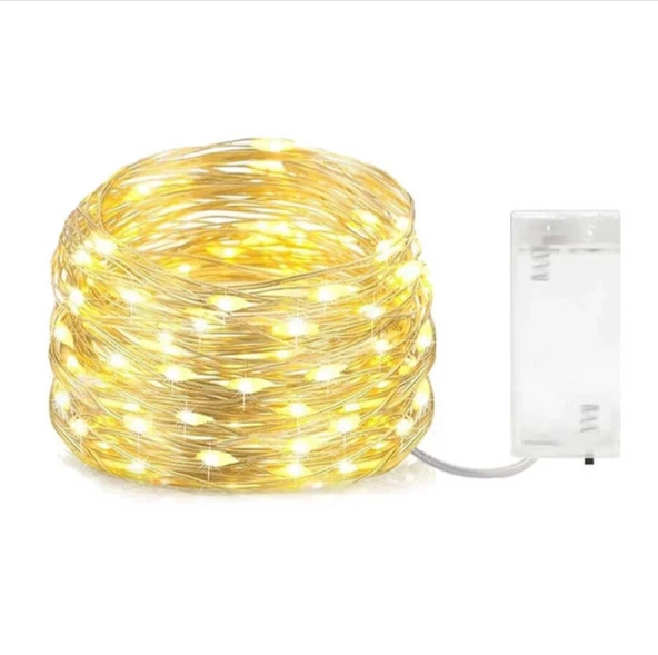Pilli LED Işık 5MT - 4