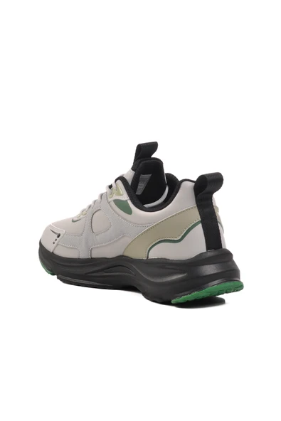 Pierre Cardin Gri Dar Kalıp Kadın Spor Ayakkabı - Resim 4