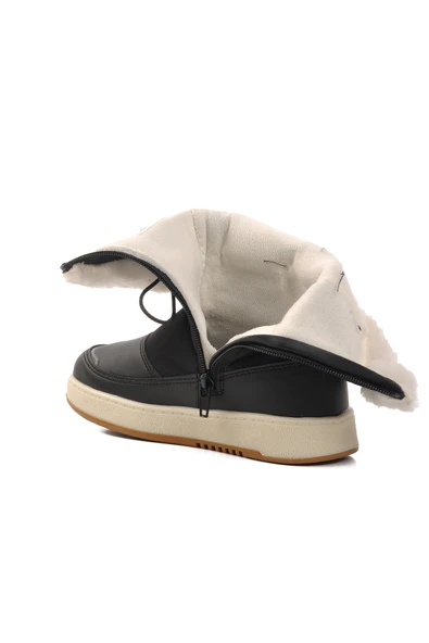 Aspor Siyah İçi Polarlı Kız Çocuk Bot - Resim 4