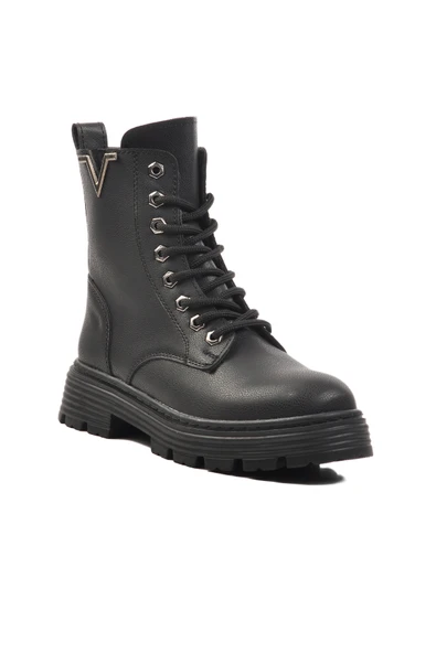 Aspor Siyah İçi Kürklü Kadın Bot - 3