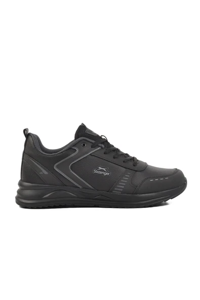 Slazenger Siyah Büyük Numara Erkek Sneaker Ayakkabı