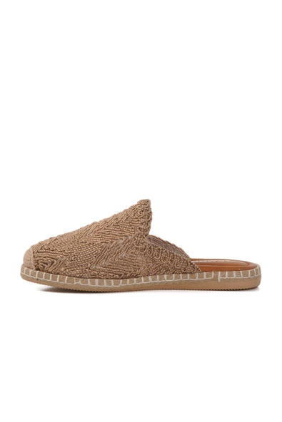 Aspor Taba Önü Kapalı Triko Kadın Ev Terliği - 2