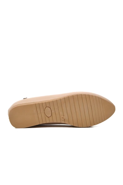 Pierre Cardin Bej Kadın Babet - Resim 5