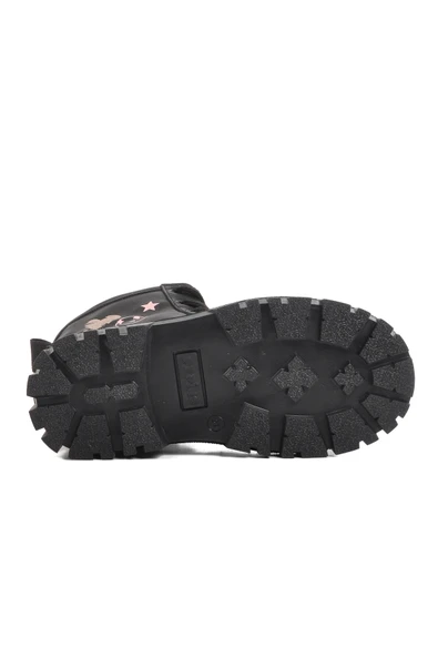 Pepino Siyah Pudra İçi Polarlı Kız Çocuk Bot - 5