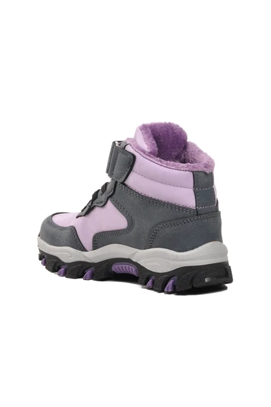 Walkway Lila Cırt Cırtlı Çocuk Trekking ve Outdoor Bot - 4