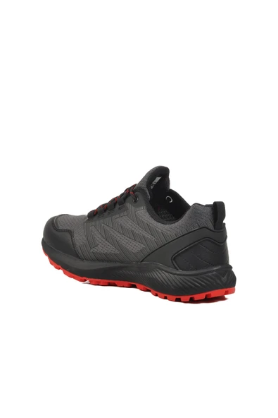 Hammer Jack Gri Kırmızı Su Geçirmez Erkek Outdoor Ayakkabı - Resim 4