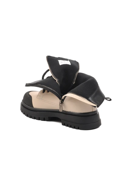 Pepino Krem Poliüretan Kız Çocuk Bot - Resim 4