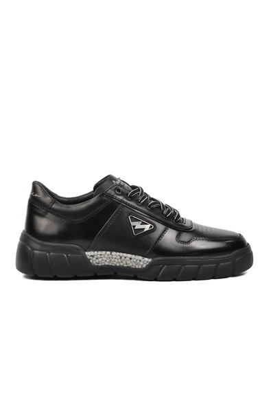 Marcomen Siyah Erkek Sneaker