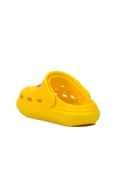 Aspor Sarı Unisex Sabo Çocuk Terlik - 4