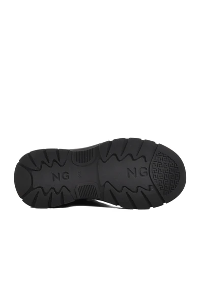 Guja Siyah Rugan Bağcıklı Kadın Bot - Resim 5