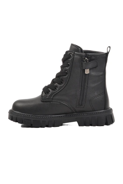 Pepino Siyah Pudra İçi Polarlı Kız Çocuk Bot - 2