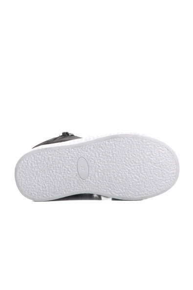 Walkway Siyah Beyaz İçi Polarlı Unisex Çocuk Bot - 5
