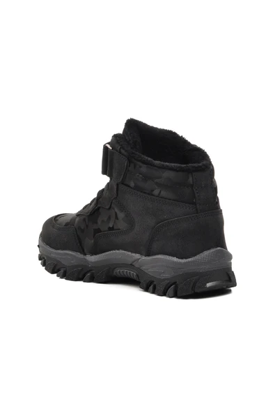 Walkway Siyah Cırt Cırtlı Çocuk Trekking ve Outdoor Bot - Resim 4