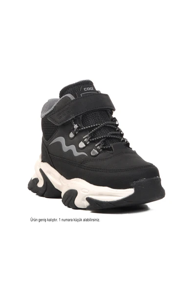 Aspor Siyah Unisex Çocuk Outdoor Bot - 3